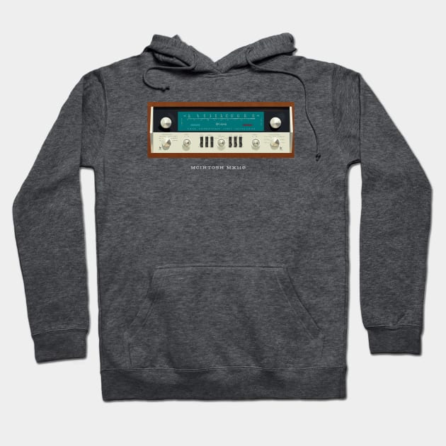 Audio icon: McIntosh MX110 Hoodie by SerifsWhiskey